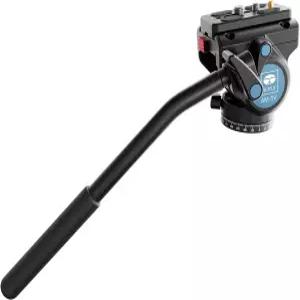 SIRUI 유체 비디오 헤드 AM-5V 카메라용 퀵 릴리스 플레이트가 있는 경량 삼각대