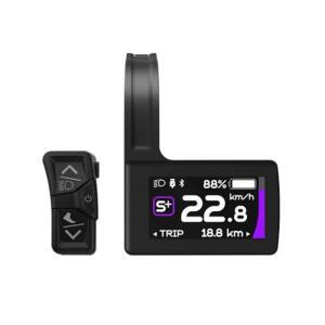 Bafang 컬러풀 DPC245V3 3.0 미드 드라이브 모터 CAN 프로토콜 M510 M820 용 Bluetooth가 장착 된 속도계