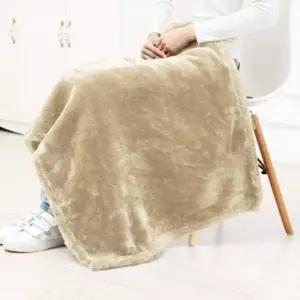 [콩심팥심]항공 담요 무릎담요 블랭킷 몽글몽글 극세사