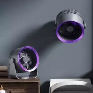 벽걸이 써큘레이터 무소음 저소음 무타공 선풍기 공기순환기
