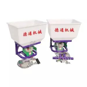 입제살포기 전동 염화칼슘 분사기 퇴비 비료 트렉터 자동