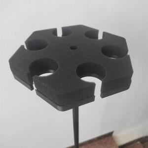 RTSHE-쇼크 마운트 마이크 클립 윈드스크린 핸드헬드 홀더 스탠드 멀티