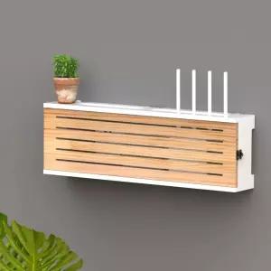 벽걸이선정리 공유기거치대 TV공유기 가리개 셋탑박스거치대 벽걸이 셋탑