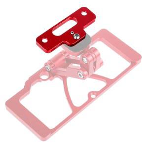 BGNing 접이식 크리스탈스키 마운트, 리모컨 모니터 홀더, Mavic 2 / Air Pro Spark 드론 클립(빨간색)과 호환됩니다