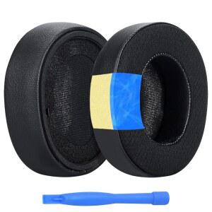 [미국배송] 스틸시리즈 아크티스 노바 프로 무선 헤드폰용 이어패드 교체 - 쿨링 젤 쿠션 소음 차단 U2013 블랙