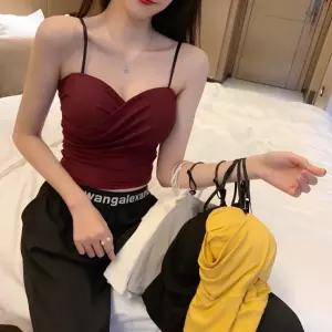 여리여리 캡내장 골지 꼬임 끈 나시 JSC-24062102