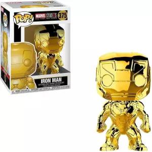 펀코 팝 마블 스튜디오 10 - 언맨(골드 크롬) 수집 가능 피규어 멀티컬러