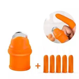 엄지칼 마늘까는칼 손가락칼 줄기커팅 손가락골무