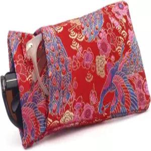 여성용 페이스 섀도우 더블 글래스 케이스 부드러운 안경 남성용 스퀴즈 탑 선글라스 청소용 천