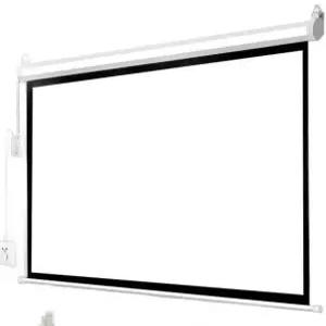 리모컨 전동스크린 족자형 이동형 프로젝터 스크린 빔 대형 영화 홈시네마 매립형