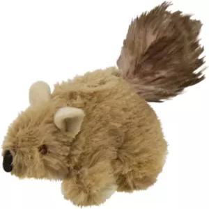 아워펫의 플레이엔스퀴크 뒷마당 고양이 장난감 삐걱거리는 다람쥐 모든 품종 크기