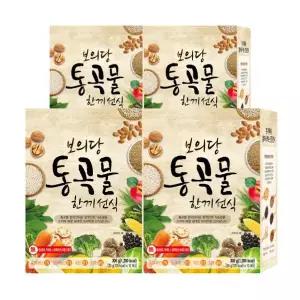 보의당 박경호 통곡물 한끼 선식가루 300g 4개