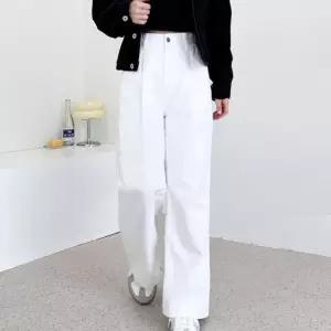 핀턱 여자 면바지 코튼 와이드 팬츠 여성 일자 바지 여자와이드팬츠 여성면팬츠 여성팬츠