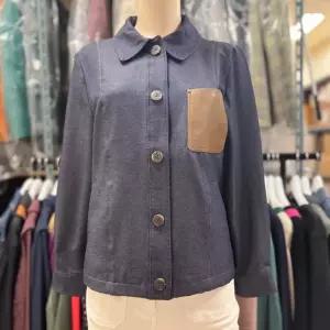 크로커다일레이디 HC28 데님라이크 자켓 스판이 좋은 데님라이크 원단의 자켓 CLEFJK1