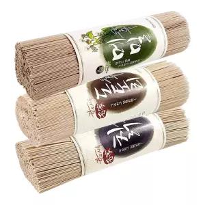 대한생활안전 국수 3종 세트 도토리+메밀+칡 사회적협동조합 강원슈퍼푸드 마음바른농부