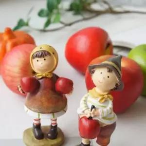 사과아이들 인형소품 장식품 데코소품 인테리어 진열 인형장식 장식인형 다용도장식 플레이팅소품
