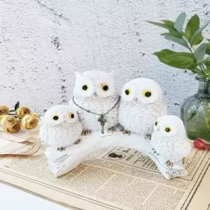 아일랜드 부엉이 가족 부엉이장식품 집들이선물 부엉이소품 풍수소품 부엉이인형 개업선물