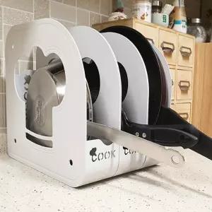 후라이팬 정리대용 프라이팬 칸막이 식탁 정리 주방 실속형 정리용