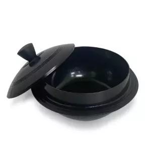 통주물 인덕션 가마솥 냄비 찌게 밥솥 뚝배기 18cm 가마솥냄비 돌솥뚝배기 곱돌솥 인덕션돌솥