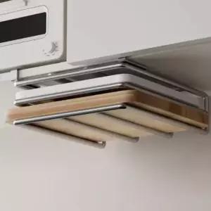 도마거치대 1단 2단 도마 스텐도마 주방걸이 도마걸이 도마받침대 도마꽂이 도마정리대