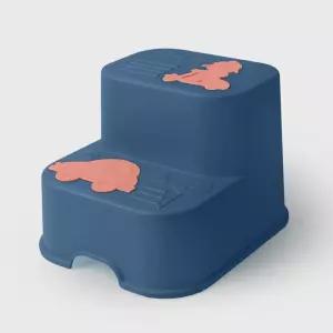 다용도 보조 스툴 2단 발디딤대 화장실 계단 소형계단 미니계단 강이지스텝 펫스텝 화장실의자 욕실의자