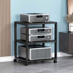 오디오 엠프 선반 장비 캐비닛 오디오장 보관 TV 믹서 비디오 오디오랙 정의 수납