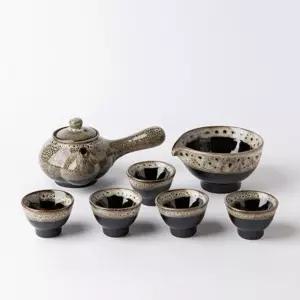 이천도자기 이중시유 5인 다기세트 다기 선물용 도자기 찻잔