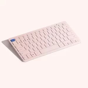 시크 블루투스무선겸용 키보드 키스킨 BTK-12핑크 무선키보드 블루투스키보드 무선겸용키보드