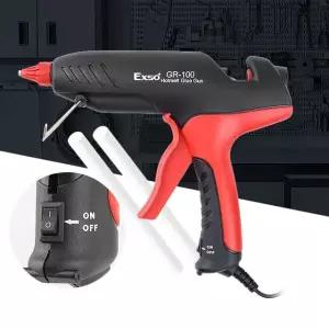 엑소글루건100w 총 글루건심 실리콘 대형 핫멜트 스틱 글루건 인두기 글루건총 미니글루건