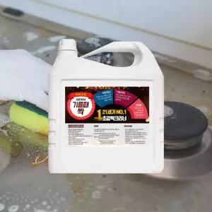 기름때싹4L 기름때제거제 주방 기계 기기 용기 기름때세정제 주방기름때제거 기름때크리너