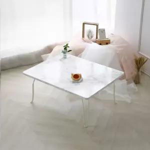 라운드 접이식 좌식 소파 거실 테이블 600mm 가구 간이테이블 거실테이블 높이조절 마블테이블 밥상