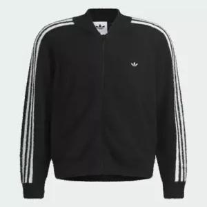 adidas 니트 슈퍼스타 트랙탑 - 블랙 / KD9395