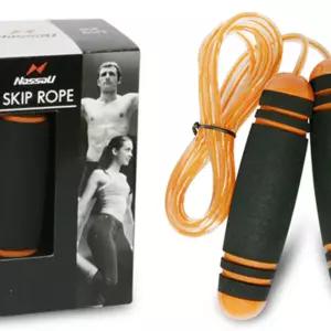 (낫소)스폰지줄넘기:스킵_2147/줄넘기/유산소/운동/헬스/초등/학교/체육/수업/로프/실내/길이조절/체력