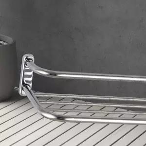 스텐레스 수건 선반 2단 욕실 화장실 스텐선반 HSW 수건걸이 2단수건걸이 화장실수건걸이