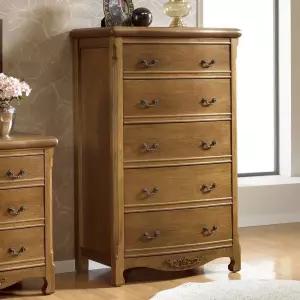 나르본 브라운 원목 엔틱 900 5단 서랍수납장 클래식 엔틱서랍장 5단서랍장 엔틱수납장 5단수납장