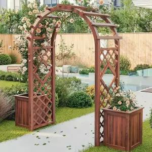 원목 넝쿨지지대 인테리어 안뜰 화단 전원주택 가든 아치