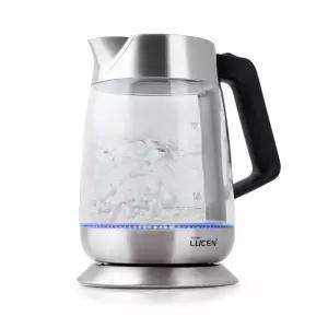 루센1728 스텐레스 유리 전기주전자 1.8L 전기포트 주전자 유리전기포트 유리주전자