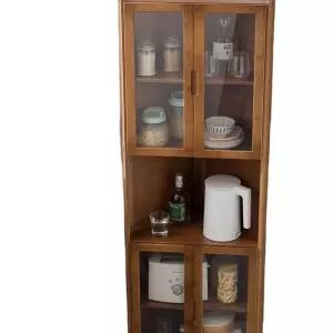 코너 선반 서랍장 사이드캐비닛 원목 코너장 주방 모서리