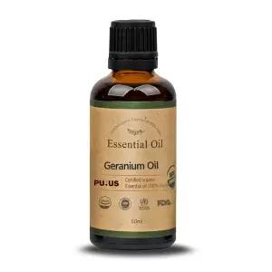 퓨어스 유기농 아로마 제라늄 에센셜 오일 50ml 제라늄에센셜오일 제라늄오일 제라늄오일에센셜