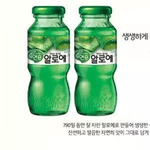 웅진 자연은 알로에 180ml X 12병 주스 음료수 과채주스 간식 우유
