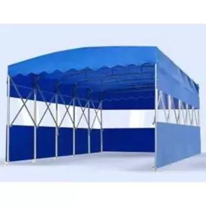 간이 이동식 자바라천막 방수 UV차단 방풍 차광 천막