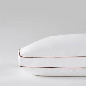 사트바 라텍스 베개 - 표준 로프트(4 u201D 5 u201D) 파쇄된 코어가 있는 저자극 통기성 세탁기 세척 가능한 면 커버 퀸(28