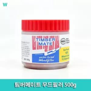 팀버메이트 우드필러 500g 팀버메이트우드필러 내부용목재균열 구멍메꿈용 목재보수제