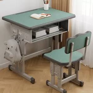책상 의자 세트 데스크 채걸상 교실 학원용