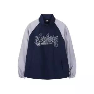 NBA 경량 배색 바시티 바람막이 네이비 455859