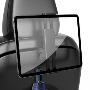 테슬라 모델 Y 3용 OATSBASF 뒷좌석 태블릿 마운트, 360 회전식 헤드레스트 홀더 스탠드 거치대 액세서리, 4.7~13