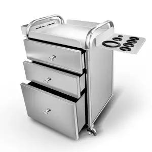 미용 트레이 가위 츄레이 파마 이발소 미용실 웨건 스텐