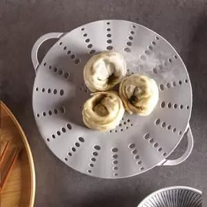 실리콘 찜기 다용도 만두 요리용 찜판 주방조리도구 파스텔찜기 실리콘찜기 다용도찜기 만두찜기