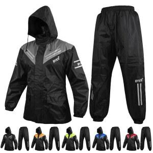 BYKR 방수 아웃도어 모터사이클 레인 수트 남녀 사이클링용 2 및 방풍 습윤 날씨 보호