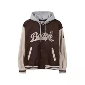 NBA 후드 바시티 점퍼 브라운 456108